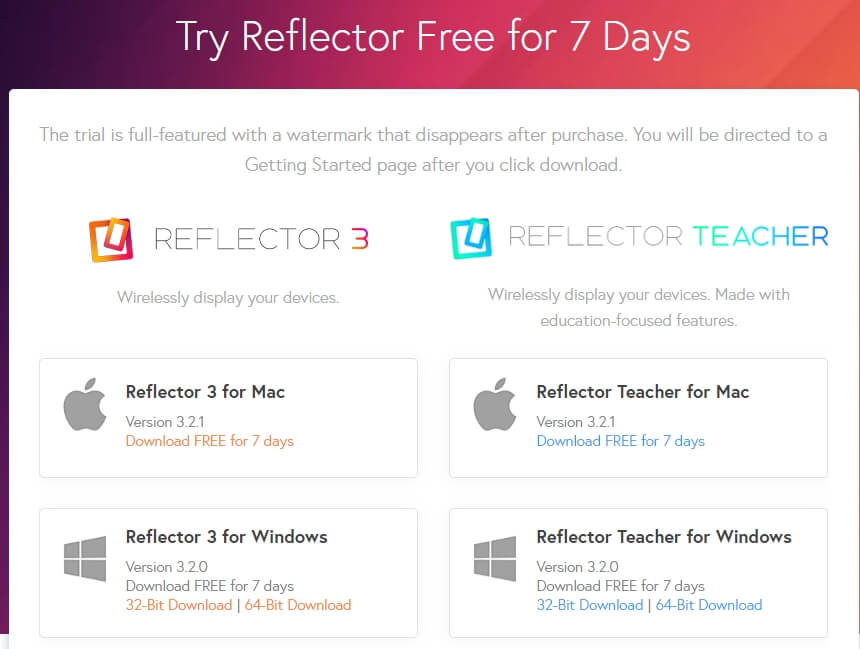 Reflector App Free Mac